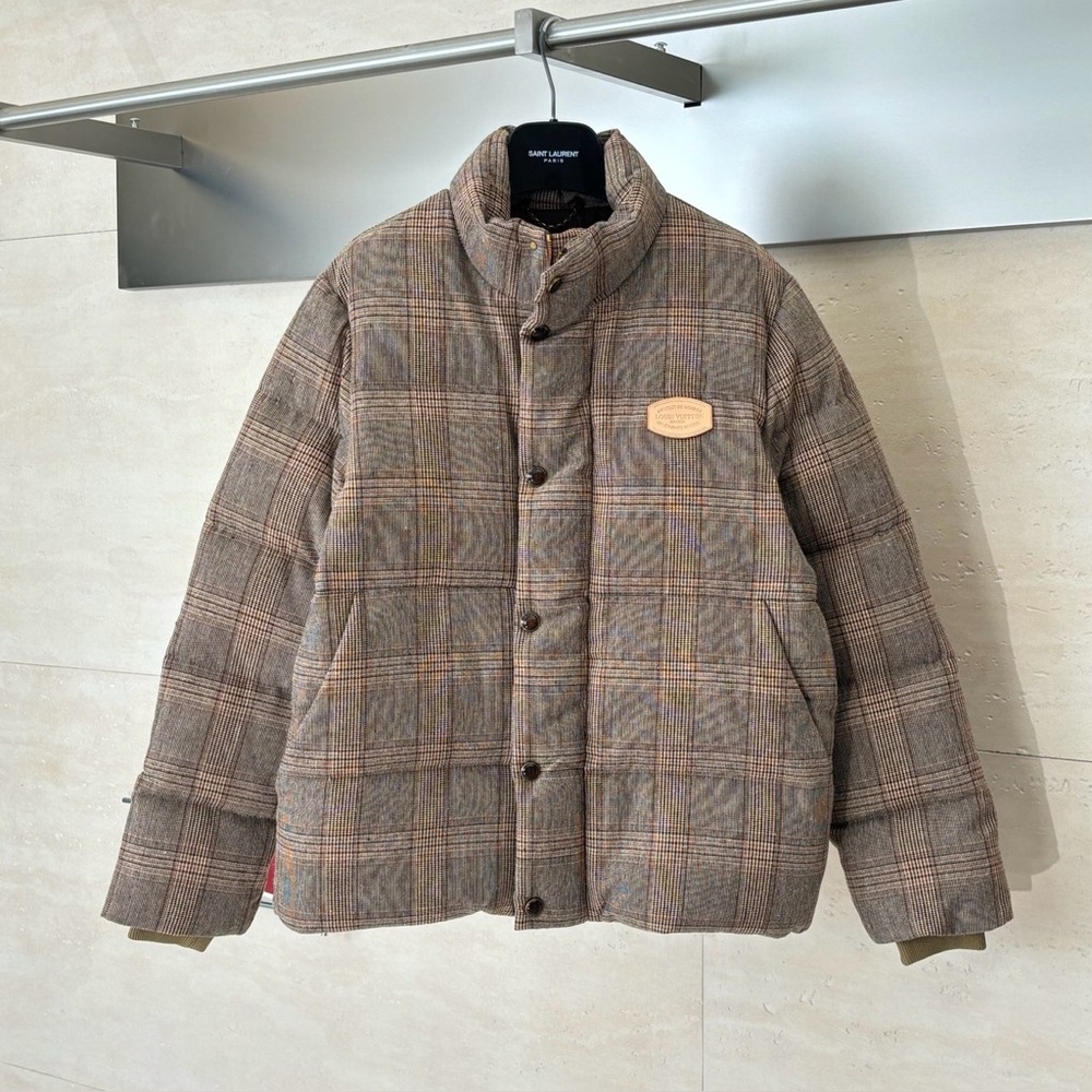 Louis Vuitton Tweed Down Blouson